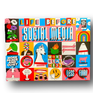 Life Before Social Media 1000 Piece Puzzle - NWT